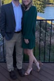 Love this dress! It fits perfectly and the material is great. Super comfortable as well. :) Highly recommend. - Lydia L.