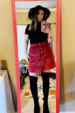 I was unsure about the style of these boots when I ordered but when they came in I instantly fell in love with them!!! I feel sexy and beautiful in them!! I'm 5'1" and I love the fit and feel of these boots. Buy them!!!! - Chrissy T.