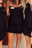 It's that simple black dress that can be worn to so many things. Def loved this dress a lot and will wear to more functions! - Rachel M.