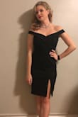 I saw this dress online and it's even better in person. I adore this dress so much! The material is great quality and it's so comfortable! I got quite a few compliments on my dress as well! - Mary P.