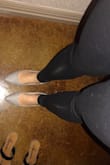 Super cute and comfy. They're really light, about as light as the picture. I got a 9 and usually wear a 9, but they're a little loose without socks, which isn't a problem for me. - Alysia P.