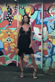 I ordered this dress for my honeymoon and it's perfect. I received so many compliments and hubby loved it. The lace breast part is beautiful and the dress has a nice flow. It's also comfortable. I bought the black and I love it. It's sexy without being too much. I would buy again in a different color and might for next summer. - Kristen M.