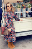 Wore this dress to church then out in Nashville. Comfortable and fit perfect. - Lilly D.