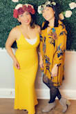 Wore this on my 42nd Birthday party. I would have worn it without the bralette but I guess it would've been too revealing. Received lots of compliments. Hugged my curves in all the right places. I did have it professionally hemmed. - Lilly D.