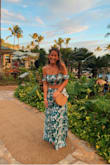 I got this outfit for my honeymoon in Hawaii and it was absolutely perfect for it! It was so comfortable and very light, I can't wait to wear this again! - Kayla M.