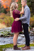 Love this dress so much! I got it for my engagement photo shoot and it worked so well. Very comfortable and flattering, and I love the detail in the dress. - Molly M.