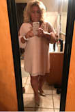 I was worried about ordering a dress online for my son's wedding but it was a great decision. Very happy with the dress. True to it's size. I wore it all day very comfortable. - Tracy B.