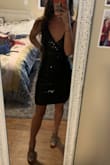 This dress fit me very well in the bust and waist region. I would have preferred the skirt to be a little shorter because I have shorter legs but overall it was a hit. - Emily M.