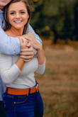 Defiantly a super cute belt. It is not as dark of a brown and more of a cognac color than pictured on the website, but otherwise it was perfect. - Alexis P.