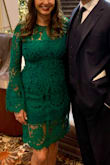 This dress was my first Lulus purchase and it is awesome. I wore it to a catholic wedding and reception, and it was just the right amount of sexy. I have some curves I like to smooth out, and this fabric did just that. I could even wear a nude bra with it because the lace is perfectly placed to cover the straps. - Natalie J.