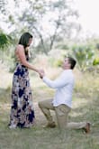 I wore this for our proposal/engagement photos...it was so comfy. I tied the strings tight enough so I didn't have to wear a bra. It was great! Super flattering. The dress is long, but I wore 3-4 inch heels which made it perfect! - Jessica G.