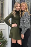 Fits perfectly, very flattering! I love the color and is very well made, has great liner inside too which is a major plus!! Only thing is that it shows off bra/underwear lines a lot so I'd go seamless!!! - Haley H.