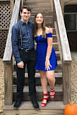 I wore this dress for my senior homecoming and absolutely loved it!! looked just like the photo and it was super comfortable. The little sleeves have a silicon-like lining on the inside of the seam that keeps it from sliding around on your arm which was awesome cause i didn't have to worry about pulling them up throughout the night. this dress survived me dancing all night and can be worn braless since it has what feels like an underwire holding up the V in the middle which keeps it all up. so pretty and one of my faves - Kate B.