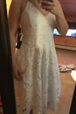 I absolutely love this dress. It fits perfect! Can't wait to wear it to my bridal shower! - Leah E.