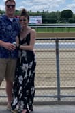 fit is a little weird i had to clip the bottom part of the dress together so the slit didn't fly open when i was walking. as well as pinning the top part so it wasn't too low, but it is a beautiful dress! - Sienna D.