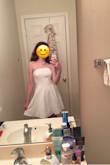 i ordered this dress for my winter formal and it came in 4 days and fit great. it has great elastic and rubber inside to keep it up. it's a very thick and heavy but good quality material. it's got a slip underneath so not see through at all. the zip works it looks good and i got a lot of compliments. 10/10 would recommend! - CJ M.