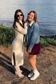 I wore this on Thanksgiving, which was outdoors and super cold, it was so cute and comfortable, fit true to size. Did not disappoint! Definitely a cold weather dress! - Rebecca A.