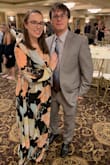 I wore this to a November wedding. I got a small and it fit perfectly. It was long but didn't have enough time to get it hemmed but plan to do that in the future. Absolutely loved it! - Nicole S.