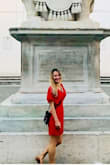 This dress is my absolute favorite I've ever ordered from Lulus! I love this dress. Absolutely gorgeous and vibrant. Fit me perfectly! It's a stunner you can wear anywhere! - Shannon W.