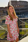 Good fit. Very feminine. Love that is isn't too short for taller girls. - Shannon W.