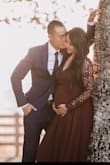 It was a little snug due to my belly bump but it was beautiful! Can't wait to wear it again without my belly bump! A Plus, dress is bump friendly! - Chi T.