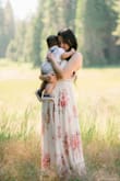 Wore it with my small baby bump! Had to tailor it a little but beautifully made. A plus, bump friendly! - Chi T.