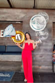 I absolutely love this jumpsuit. I wore this to my bridal shower and I received so many compliments. Super pretty and comfortable! - Kirti S.