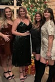This was a gorgeous hit for my company holiday party. It's a bit darker than the image shows but still a pretty color. - Misty C.