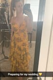I got this dress for my after-wedding brunch event. I love it so much! It's very feminine and I feel beautiful in it! - Sara C.