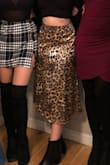 I really love this skirt. Unfortunately Lulus products tend to run a little large for me, so when I got the XS size I did have to take in the waist a bit. It was an easy fix and now it fits great! Got so many compliments when I wore it for a dinner with friends. - Samantha B.
