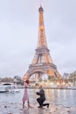 Safe to say this is my all time favorite dress! <3 My favorite color and could not have been more perfect for dinner in Paris on vacation. On top of that, my now fiancé proposed while I was wearing this dress and had a photographer capture the moment. Thank you for the perfect dress!! - Brooke M.