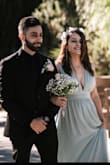 I wore this dress as my bridesmaid's dress for my brother's wedding. :) The sides were only the problem - you have to either stitch or wear a transparent strap bra. It was pretty long and I didn't have it shorten, thank God I didn't fall! - Marilynn R.