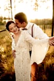 I am a photographer and I used this dress for a styled wedding shoot I put together. It was absolutely perfect for the vision I had for the shoot. The sizing was spot on and fit my model perfectly.
(Size 2) The bell sleeves are just stunning and added the perfect touch. This is honestly the most beautiful wedding dress, and at such a low price! The quality of the fabric is wonderful and we had no wardrobe malfunctions with it! I will definitely be using this dress in more styled shoots and ordering from Lulus again in the future!
Visit instagram.com/abigailbrierphotography to see more photos from this shoot! - Abigail H.