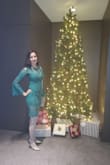 I got way too many compliments on this dress when I wore this to my xmas party. - Toral P.