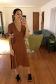 I fell in love with this dress as soon as I put it on! The dress is very flattering... which is not normal for my curveless body.... feels light and looks so good!!!! LOVE IT!!!!! - Magda L.
