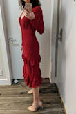 I love this dress! It is true to size and very good quality. - Yulia D.