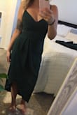Absolutely love this dress. It's so well fitting and super flattering. Love the dark green color too! - Lindsay M.