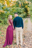 When the weather decided to act up last minute in Michigan, I had to order this dress suddenly and it came in so beautiful for my engagement pictures! It ran a little big, but nothing that I couldn't deal with. Love the way it photographs as well! - Eleni T.