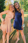 The dress was darling for my daughters freshman homecoming. She didn't want a dress that was over done. This dress was just perfect, making a simple but stunning statement! It fit perfectly and she looked adorable!! - Peggy E.