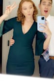 I LOVE this dress. It's classy & sexy at the same time. I wore it for a semi formal and a wedding and got sooo many compliments. Beware that if you don't like cleavage this probs isn't the dress for you, it definitely shows everything. - Ally P.