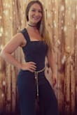 It fit perfectly except for it being rather long. I had it hemmed of course. It was great quality fabric, felt great on, and I loved the way I looked in it! - Kelly H.