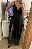 LOVE this dress! It did run a little long, so I had to alter the length, but this works perfectly for the winter banquet I'm going to. - Ceara E.