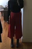 Material is a little thin, so plan to wear with tights in the winter but overall fits great!! - Alexandra