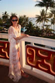 XS was still a bit tall for me but looks gorgeous. Perfect over a swimsuit or shorts and s tank top. - Holly H.