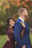 This dress is absolutely stunning! I have a small chest and large hip, and struggle to find dresses that fit both. I ordered a small and it fit perfectly, a little long, but totally perfect and flowy for our engagement pictures! The dress is so comfortable and I love the open back. I received lots of compliments on my dress in our pictures, and I can't wait to wear it again. I love it so much, I might even buy in another color too! - Kaitlyn S.