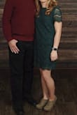Dress is gorgeous!! A little bit big but it's all good. I'm 5'3, 115-118 lbs and got a size small - an x-small would have would have fit better, but I need this dress for Christmas pictures. - Tatyana M.
