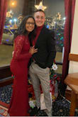 I bought this dress for a Christmas party I was attending. I normally wear a small in dresses and this dress is true to size. I wear a 4-6 in jeans and a medium top. - Christian G.