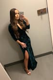 I ordered this for a winter formal wedding, it's beautiful quality. The only thing I didn't realize from the picture on website is the chest part of the dress, showed a little too much (for my liking) for someone who is busty. - Allie R.