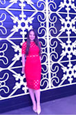 I ordered this dress in black first and I loved it so much, I got the red as well. The quality is really good! Fabulous dress! - Rodica K.