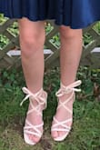 they were super cute! i tied the laces differently than in the pic, though. - Hannah J.